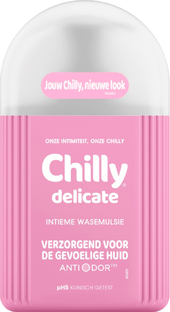 Chilly Delicate Intieme Wasemulsie Pomp 200ML 