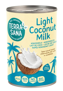 TerraSana Kokosmelk 11% Light 400ML 