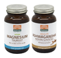 Mattisson HealthStyle - Vegan Magnesium Tauraat Capsules en Ashwagandha Tabletten - 2 Stuks 