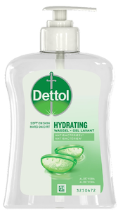 Dettol Hydraterende Wasgel Antibacteriëel - met aloe vera 250ML 