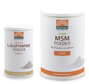 Mattisson HealthStyle L-Glutamine Poeder en Pure MSM Poeder - 2 Stuks 