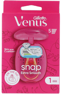 Gillette Venus Snap Smooth Extra 1 Mini-handvat Met 1 Navulmesje 1ST 