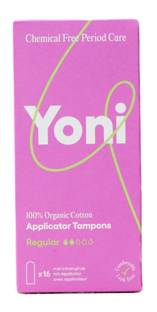 Yoni Applicator Tampons Regular 16ST 