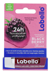 Labello Blackberry Shine Lippenbalsem 4,8GR 