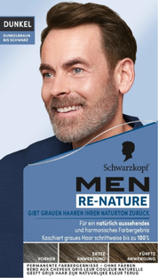 Schwarzkopf Re-Nature Cream Men Dunkelbraun - Donkerbruin 1ST 