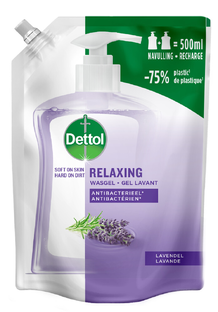 Dettol Refill Handzeep Relaxing Lavender 500ML 