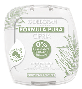 Deborah Milano Formula Pura Gezichtspoeder | Transparant 04 10GR 