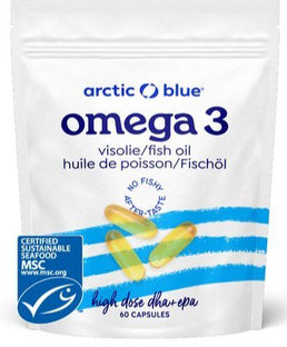 Artic Blue Arctic Blue Omega 3 Visolie High Dose Capsules 60CP 