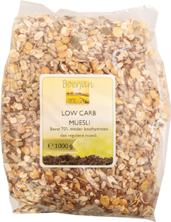 Boerjan Muesli Low Carb 1KG 