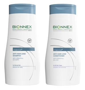 Bionnex Organic Anti Hair Loss Shampoo + Conditioner Haarverzorgingsset - 2 Stuks 