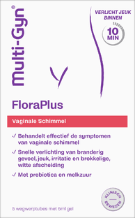 Multi-Gyn FloraPlus Vaginale Schimmel Gel 5ST 