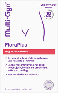 Multi-Gyn FloraPlus Vaginale Schimmel Gel 5ST