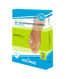 Vitaplus Essentials Gel Toe Separator (Looped) maat M/L 2ST 