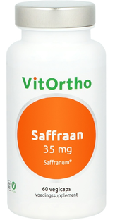 VitOrtho Saffraan 35mg Capsules 60CP 