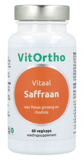 VitOrtho Saffraan Vitaal Capsules 60CP 