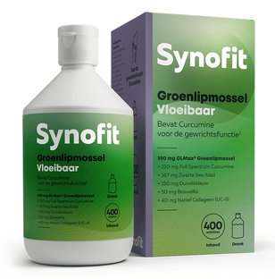 Synofit Groenlipmossel Vloeibaar 400ML 