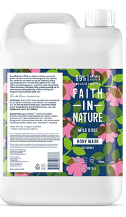 Faith in Nature Wildrose Bodywash 5LT 