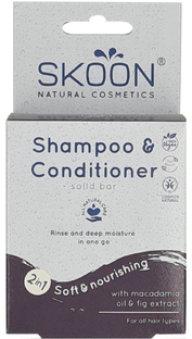 Skoon Shampoo & Conditioner Bar 2 in 1 90GR 