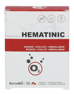 Soria Natural Hematinic Tabletten 30TB 