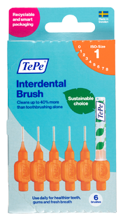 TePe Interdentale Rager Original Oranje 0,45mm 6ST 