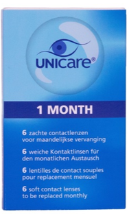 Unicare 1 Month 6 Zachte Contactlenzen -5.75 6ST 