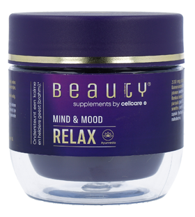 CellCare Beauty Supplements Mind & Mood Relax Capsules 60CP 