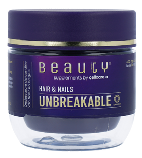 CellCare Beauty Supplements Hair & Nails Unbreakable Capsules 45CP 