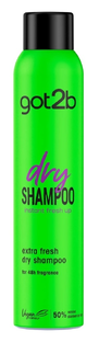 Schwarzkopf Got2b Extra Fresh Dry Shampoo 200ML 