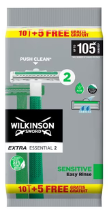 Wilkinson Extra Essential 2 Wegwerpmesjes 15ST 