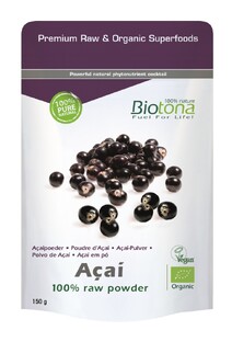 Biotona Açaí 100% Raw Powder 150GR 