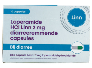 Linn Loperamide Diarreeremmende Capsules 10CP 