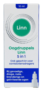 Linn Oogdruppels 5-in-1 Euphrasia & Hyaluron 10ML 