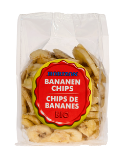 Horizon Biologische Bananen Chips 125GR 