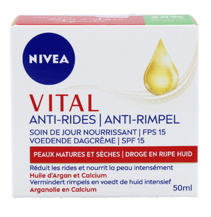 Nivea Vital Anti-Rimpel Extra Voedende Dagcrème 50ML 