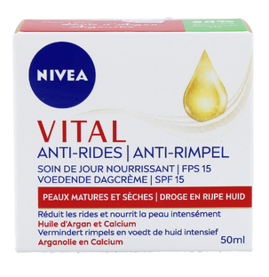 Nivea Vital Anti-Rimpel Extra Voedende Dagcrème 50ML