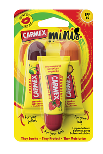 Carmex Lip Balm Assorted Tube 3-pack 3ST 