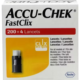 Roche Accu-Chek FastClix Lancetten 204ST 