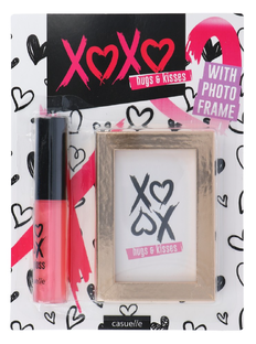 Casuelle Xoxo Geschenkset Lipgloss & Fotolijst 1ST 