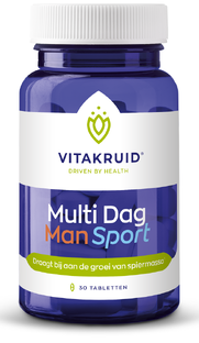 Vitakruid Multi Dag Man Sport Tabletten 30TB 