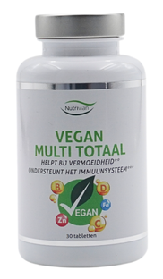 Nutrivian Vegan Multi Totaal Tabletten 30TB 