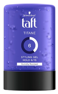 Schwarzkopf Taft Titane Styling Gel Hold 6/15 300ML 