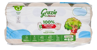 Grazie Natural Grazie EcoNatural Toiletpapier 8ST 