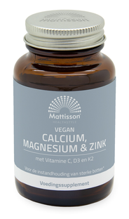 Mattisson HealthStyle Calcium Magnesium & Zink Tabletten 90TB 