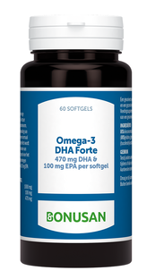 Bonusan Omega-3 DHA Forte Softgels 60SG