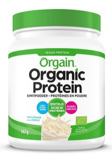 Orgain Protein Biologisch Eiwitpoeder Vanille 462GR 