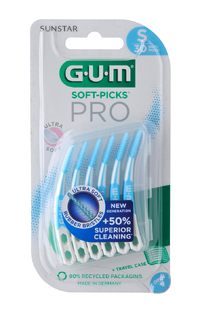 GUM Soft Picks Pro Small Ragers 30ST 