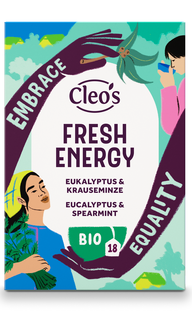 Cleo's Fresh Energy Eucalyptus & Spearmint Bio 18ZK 