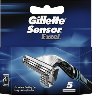 Gillette Gillet Sensor Excel Scheermesjes 5ST 