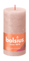 Bolsius Rustiek Stompkaars Misty Pink 130/68 1ST 