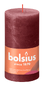 Bolsius Rustiek Stompkaars Red Velvet 130/68 1ST 